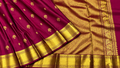 Pure Silk Saree - Magenta